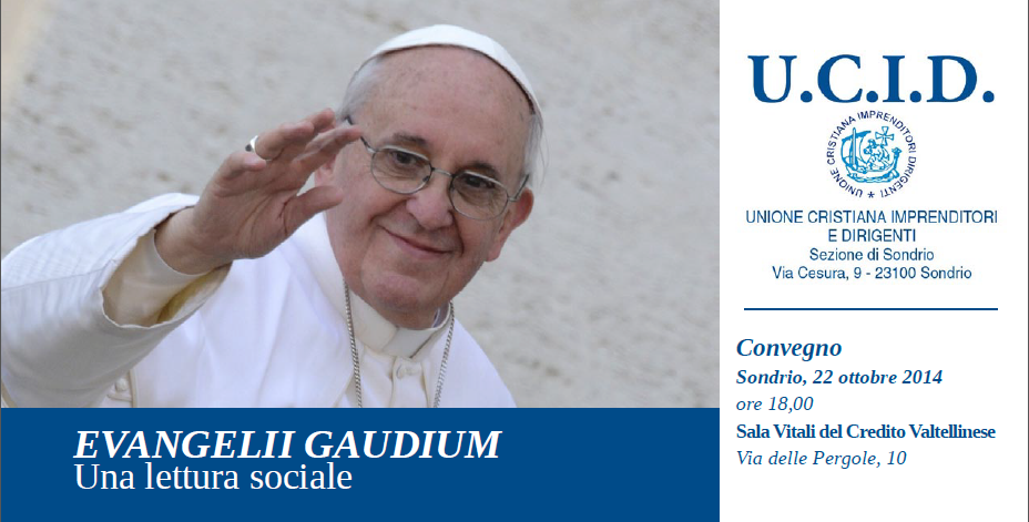 Sondrio 22/10/2014 – Evangelii Gaudium