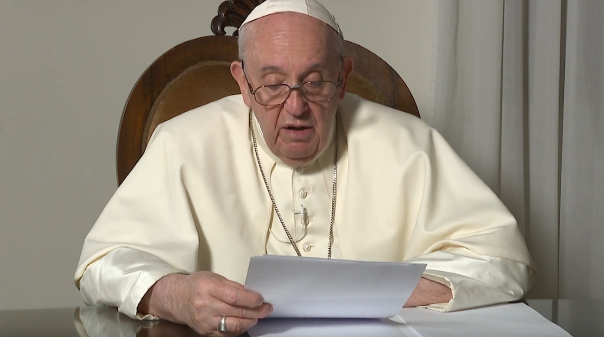 Video messaggio di Papa Francesco